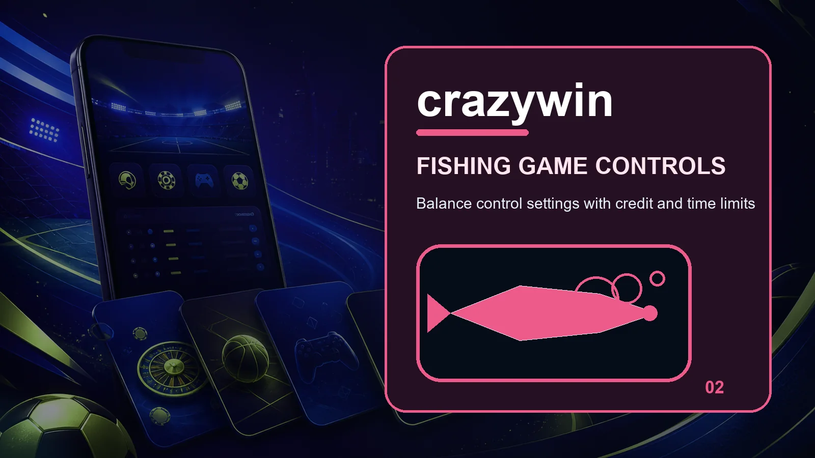 crazywin fishing full-width visual guide 2