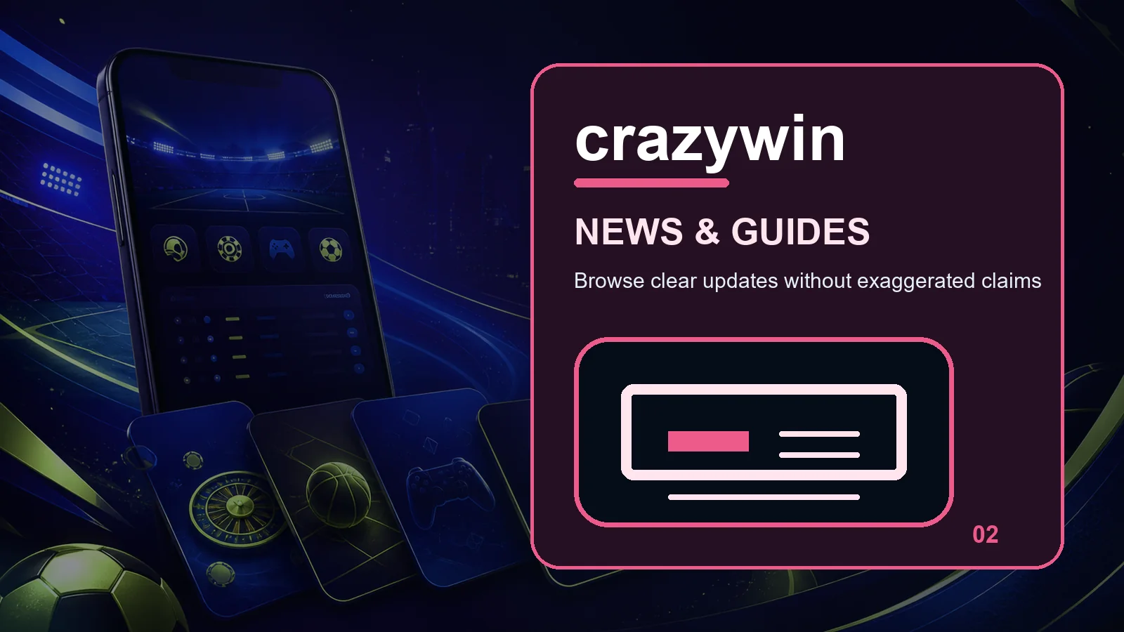 crazywin news full-width visual guide 2