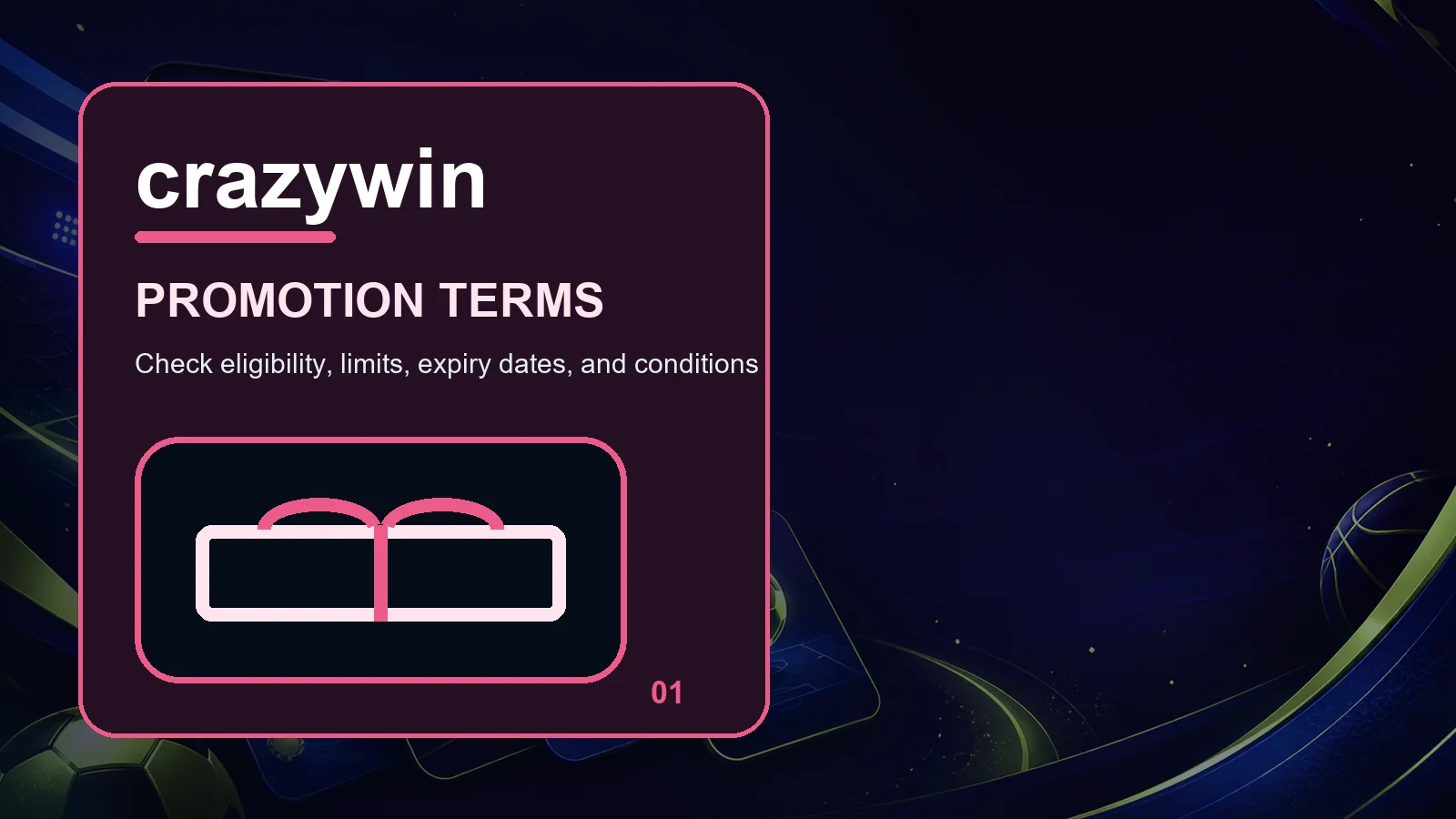 crazywin promotions full-width visual guide 1