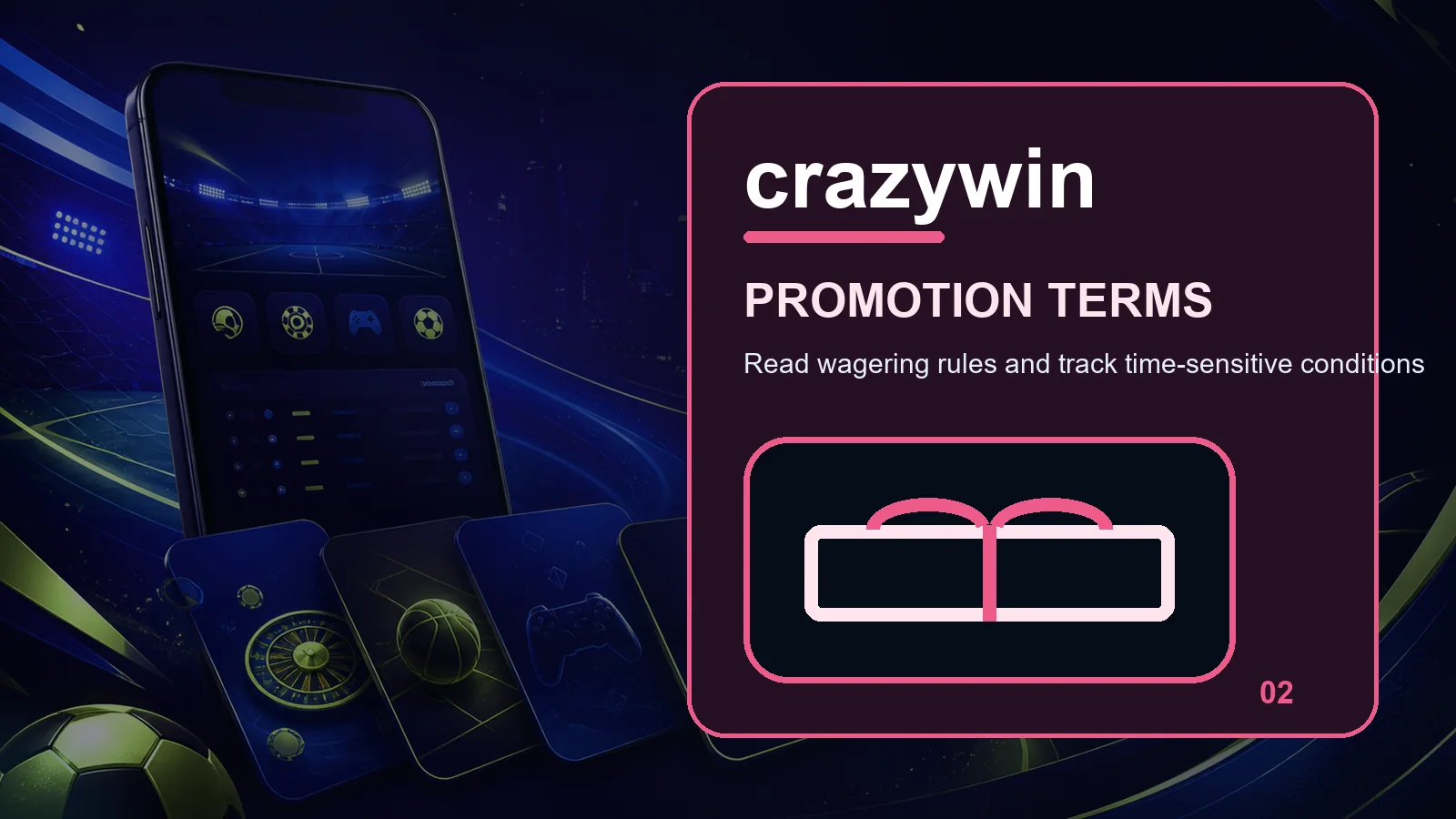 crazywin promotions full-width visual guide 2